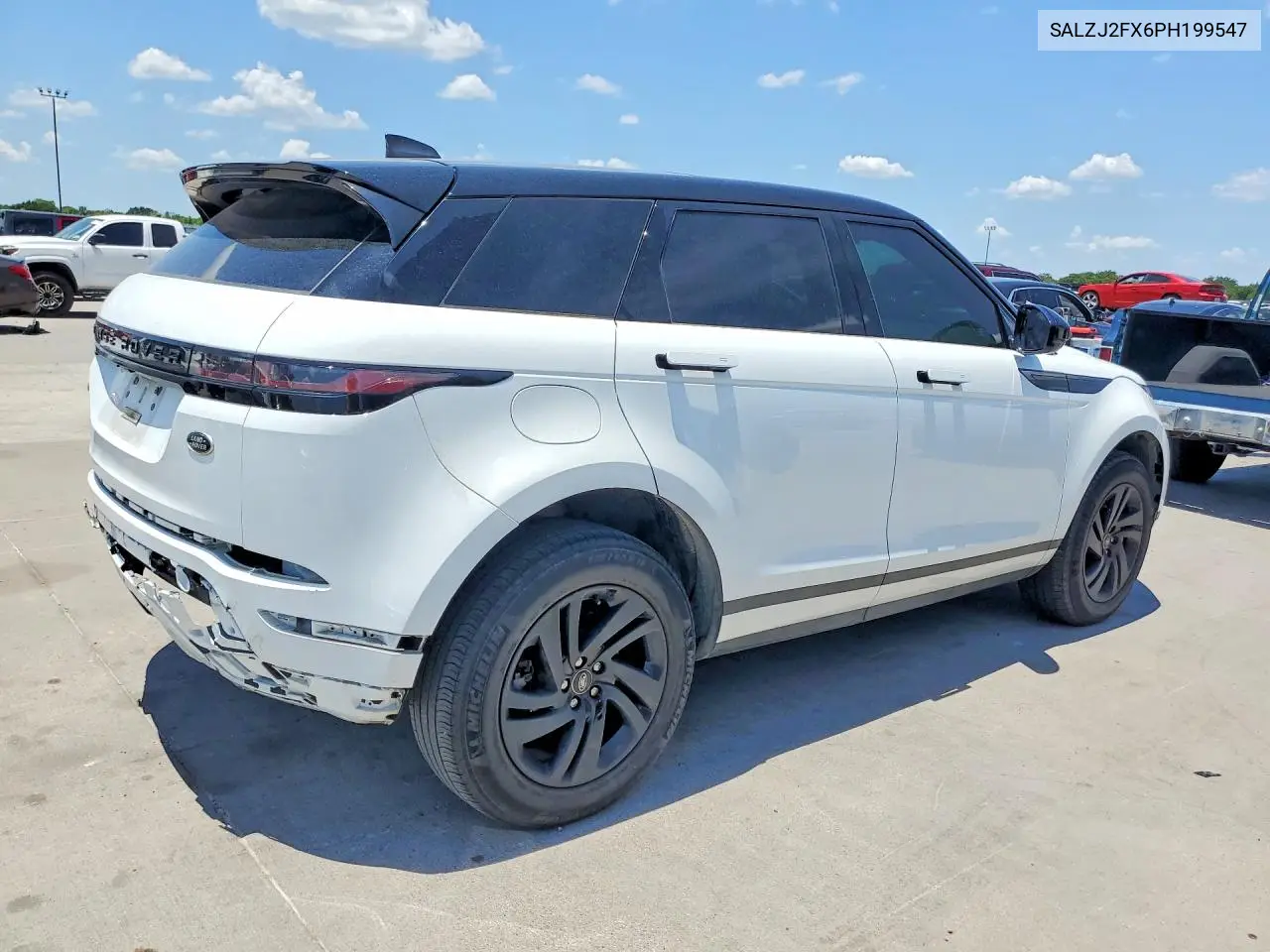 2023 Land Rover Range Rover Evoque S VIN: SALZJ2FX6PH199547 Lot: 59787866