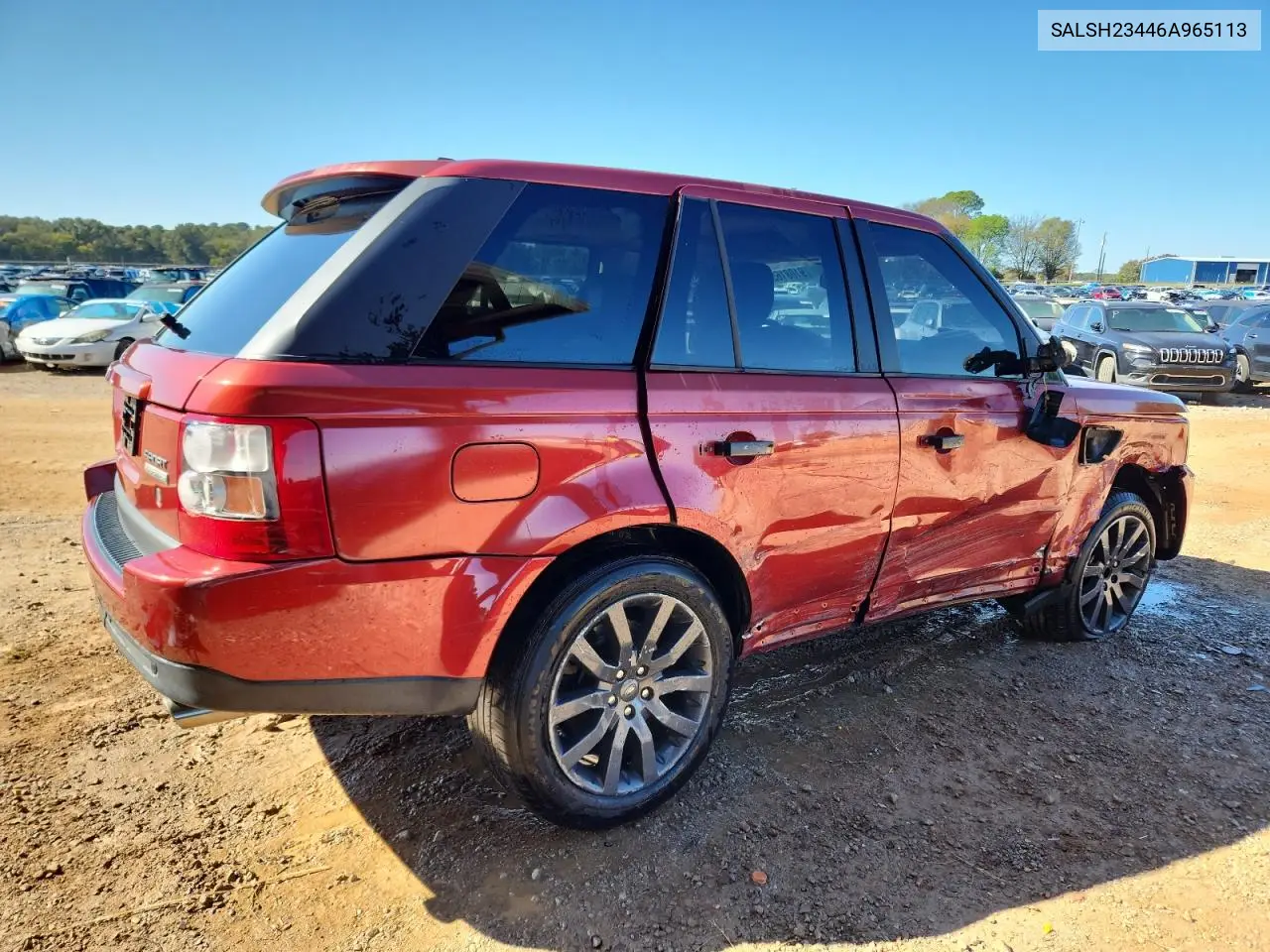 SALSH23446A965113 2006 Land Rover Range Rover Sport Supercharged