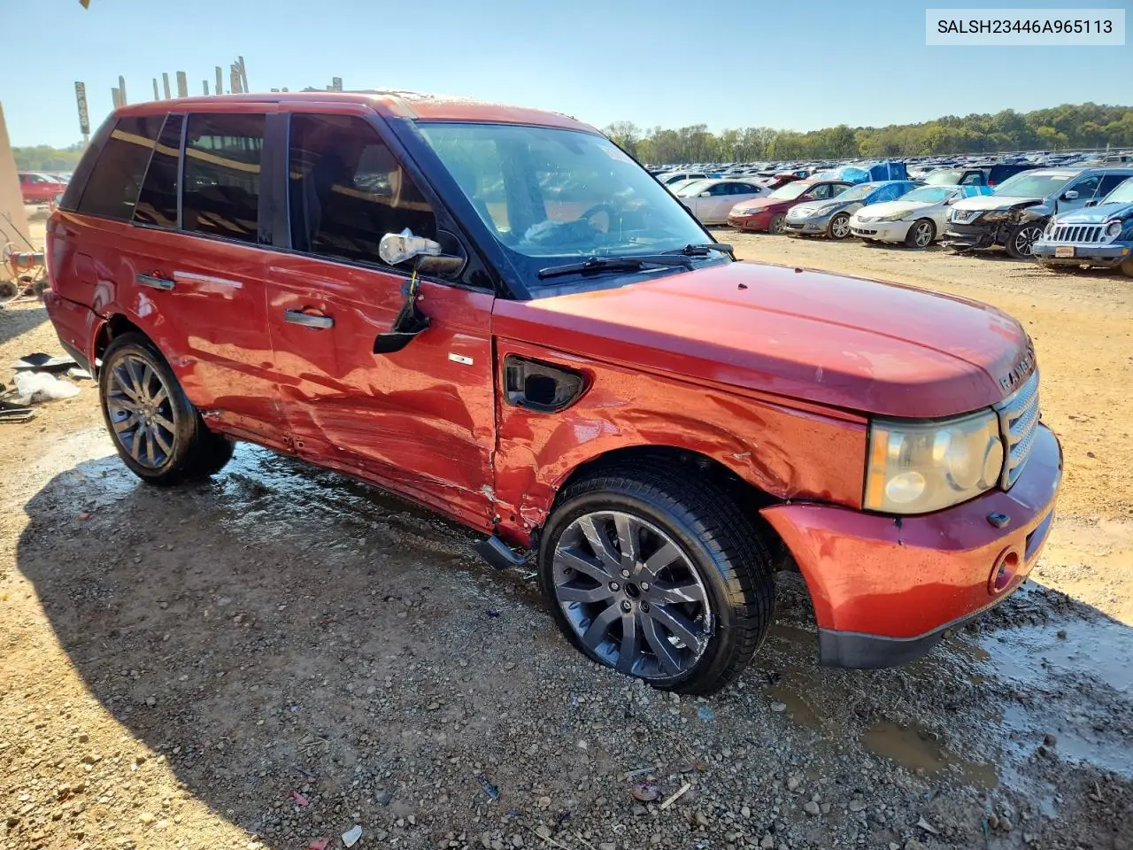 SALSH23446A965113 2006 Land Rover Range Rover Sport Supercharged