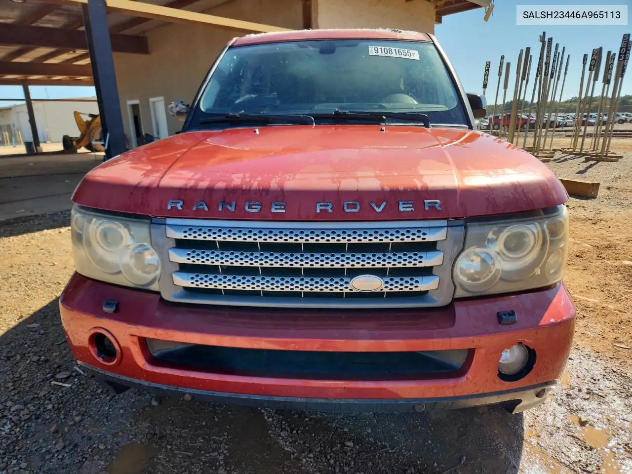 SALSH23446A965113 2006 Land Rover Range Rover Sport Supercharged
