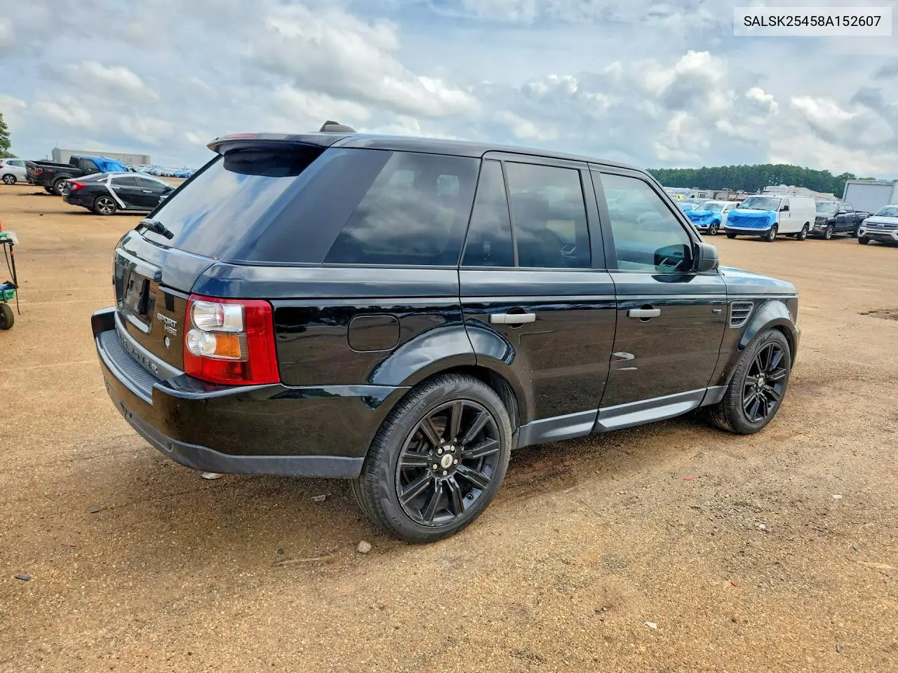 2008 Land Rover Range Rover Sport Hse VIN: SALSK25458A152607 Lot: 60784126