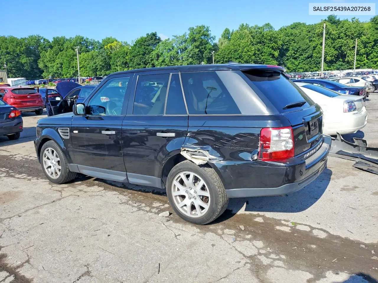 2009 Land Rover Range Rover Sport Hse VIN: SALSF25439A207268 Lot: 59889346