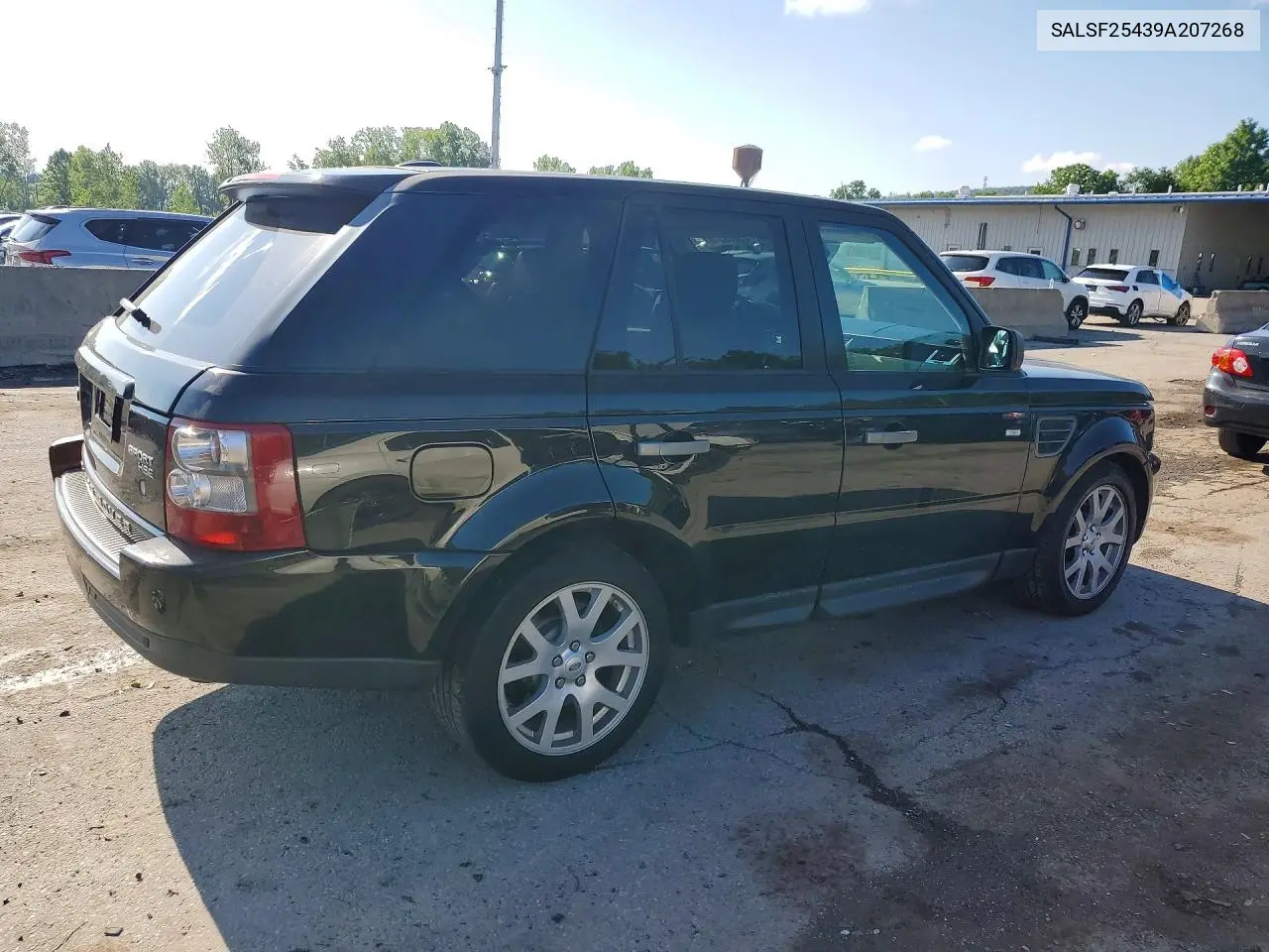 2009 Land Rover Range Rover Sport Hse VIN: SALSF25439A207268 Lot: 59889346