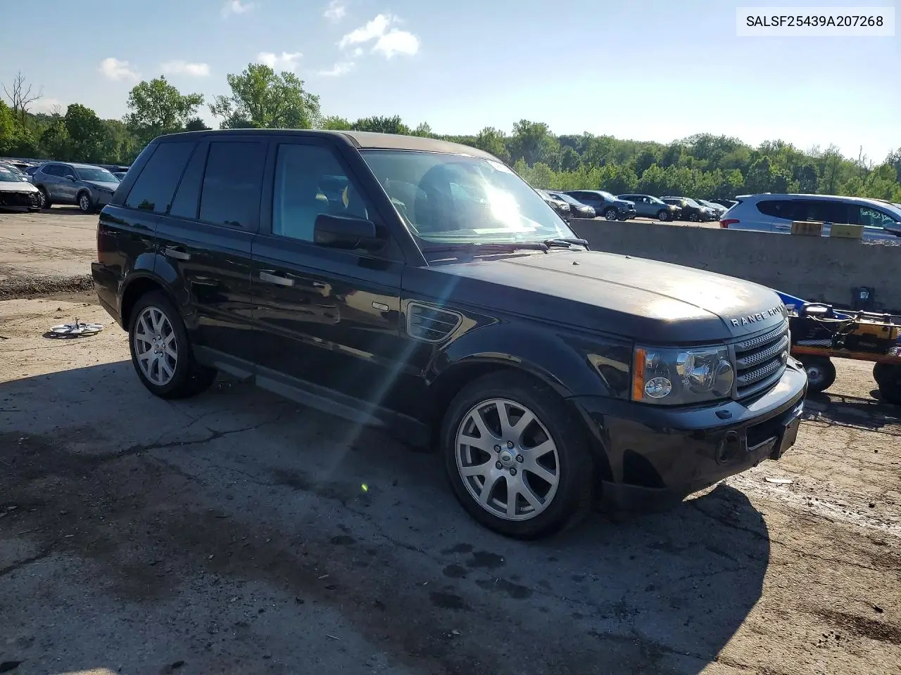 2009 Land Rover Range Rover Sport Hse VIN: SALSF25439A207268 Lot: 59889346