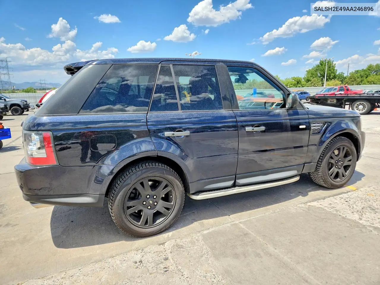 2010 Land Rover Range Rover Sport Sc VIN: SALSH2E49AA246896 Lot: 61744516