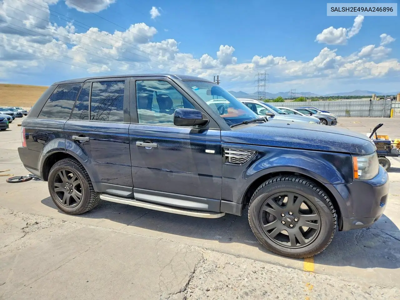 2010 Land Rover Range Rover Sport Sc VIN: SALSH2E49AA246896 Lot: 61744516