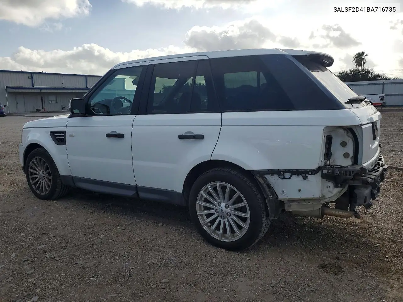 2011 Land Rover Range Rover Sport Hse VIN: SALSF2D41BA716735 Lot: 59173566