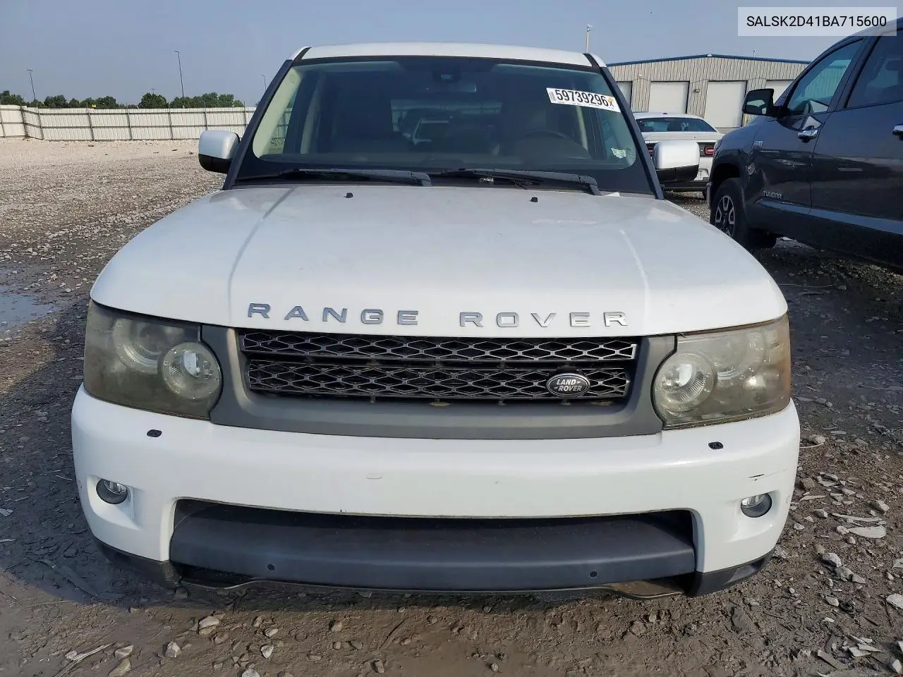 2011 Land Rover Range Rover Sport Lux VIN: SALSK2D41BA715600 Lot: 59739296
