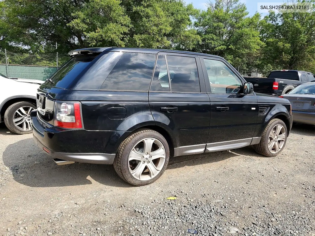 2011 Land Rover Range Rover Sport Sc VIN: SALSH2E47BA712181 Lot: 61741136