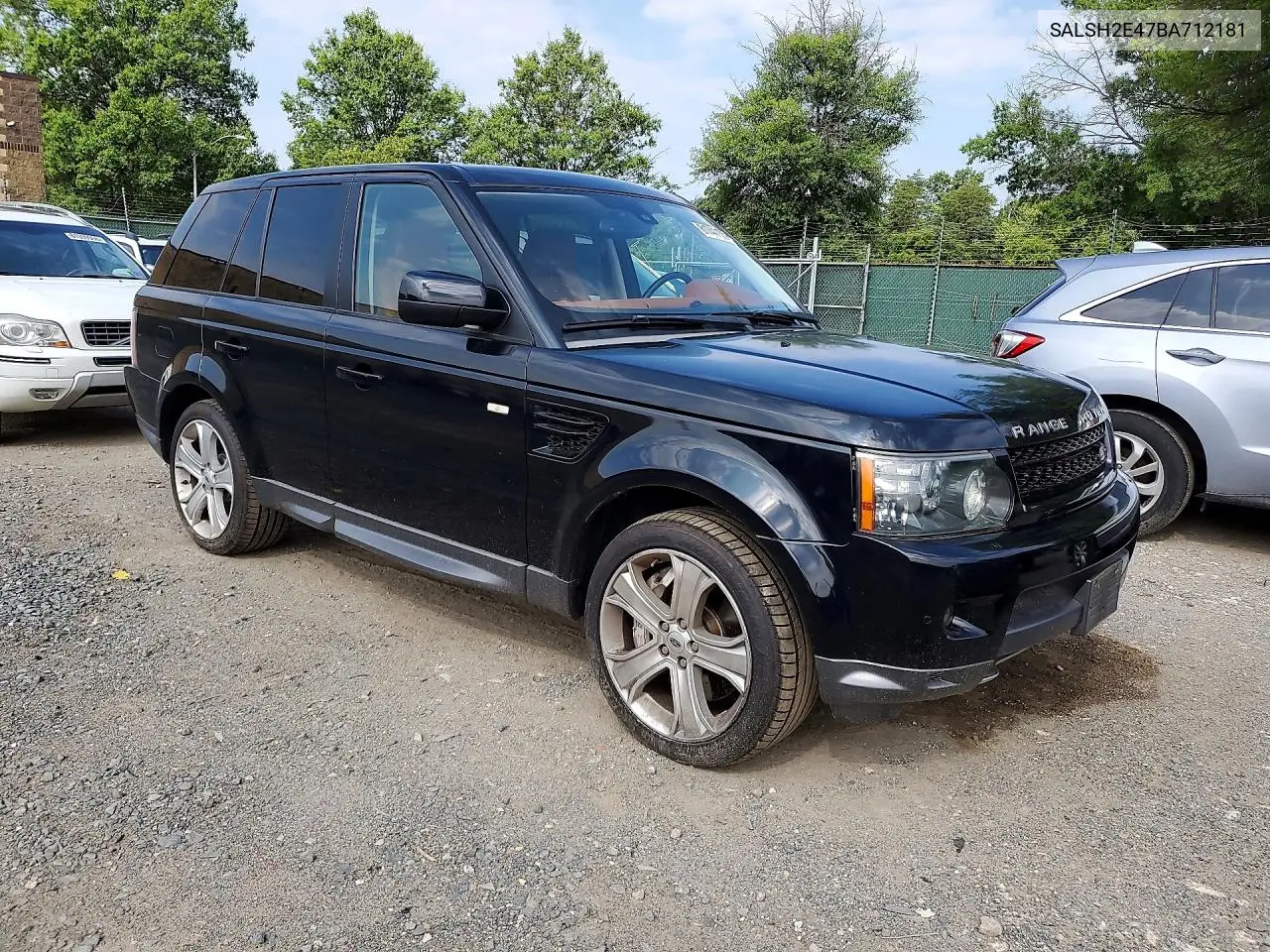 2011 Land Rover Range Rover Sport Sc VIN: SALSH2E47BA712181 Lot: 61741136