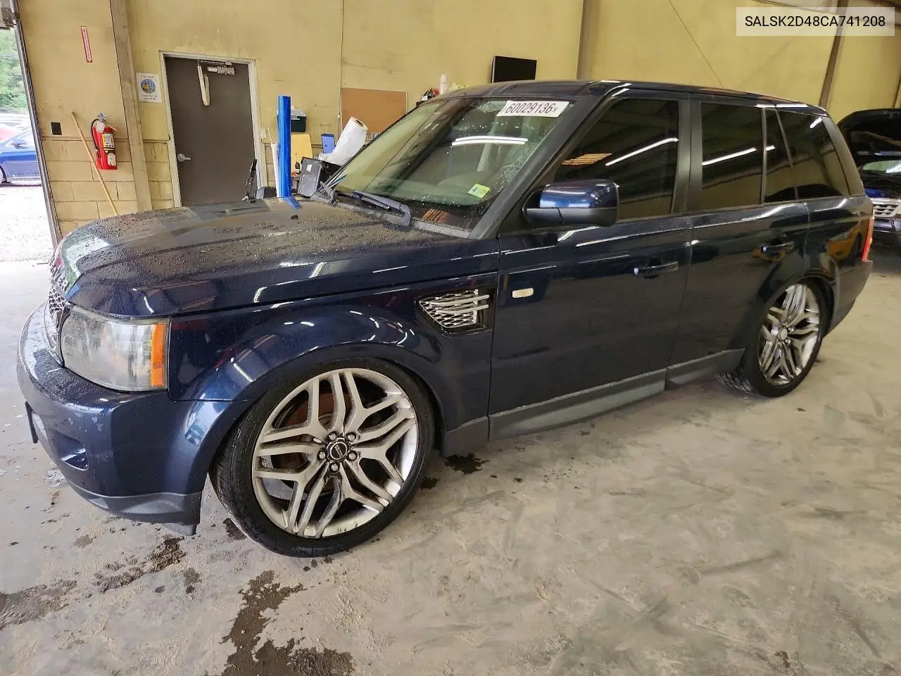 2012 Land Rover Range Rover Sport Hse Luxury VIN: SALSK2D48CA741208 Lot: 60029136
