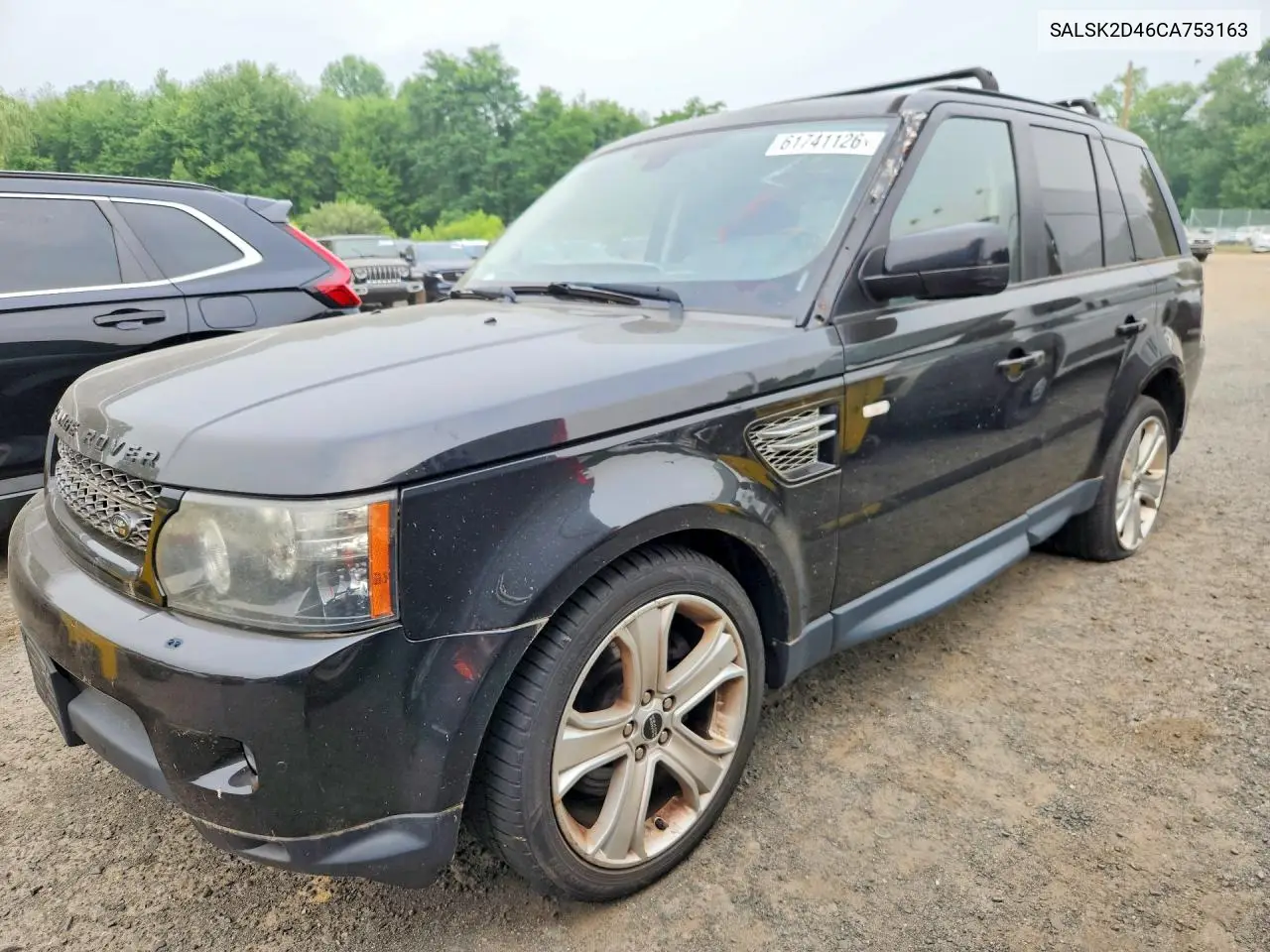 2012 Land Rover Range Rover Sport Hse Luxury VIN: SALSK2D46CA753163 Lot: 61741126