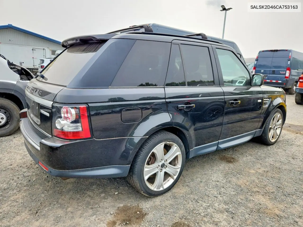 2012 Land Rover Range Rover Sport Hse Luxury VIN: SALSK2D46CA753163 Lot: 61741126