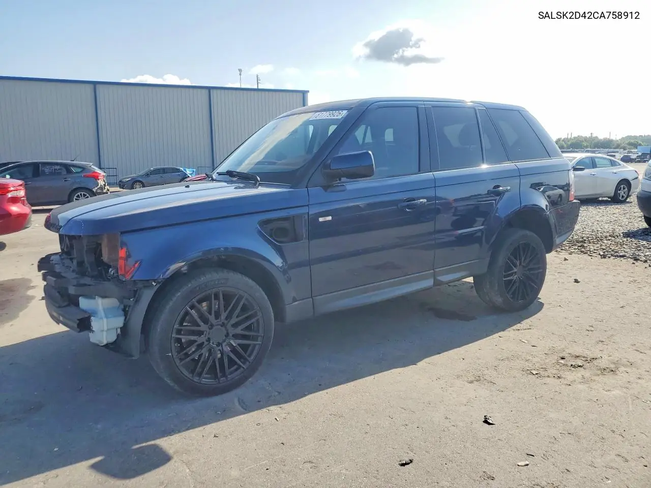2012 Land Rover Range Rover Sport Hse Luxury VIN: SALSK2D42CA758912 Lot: 61779926