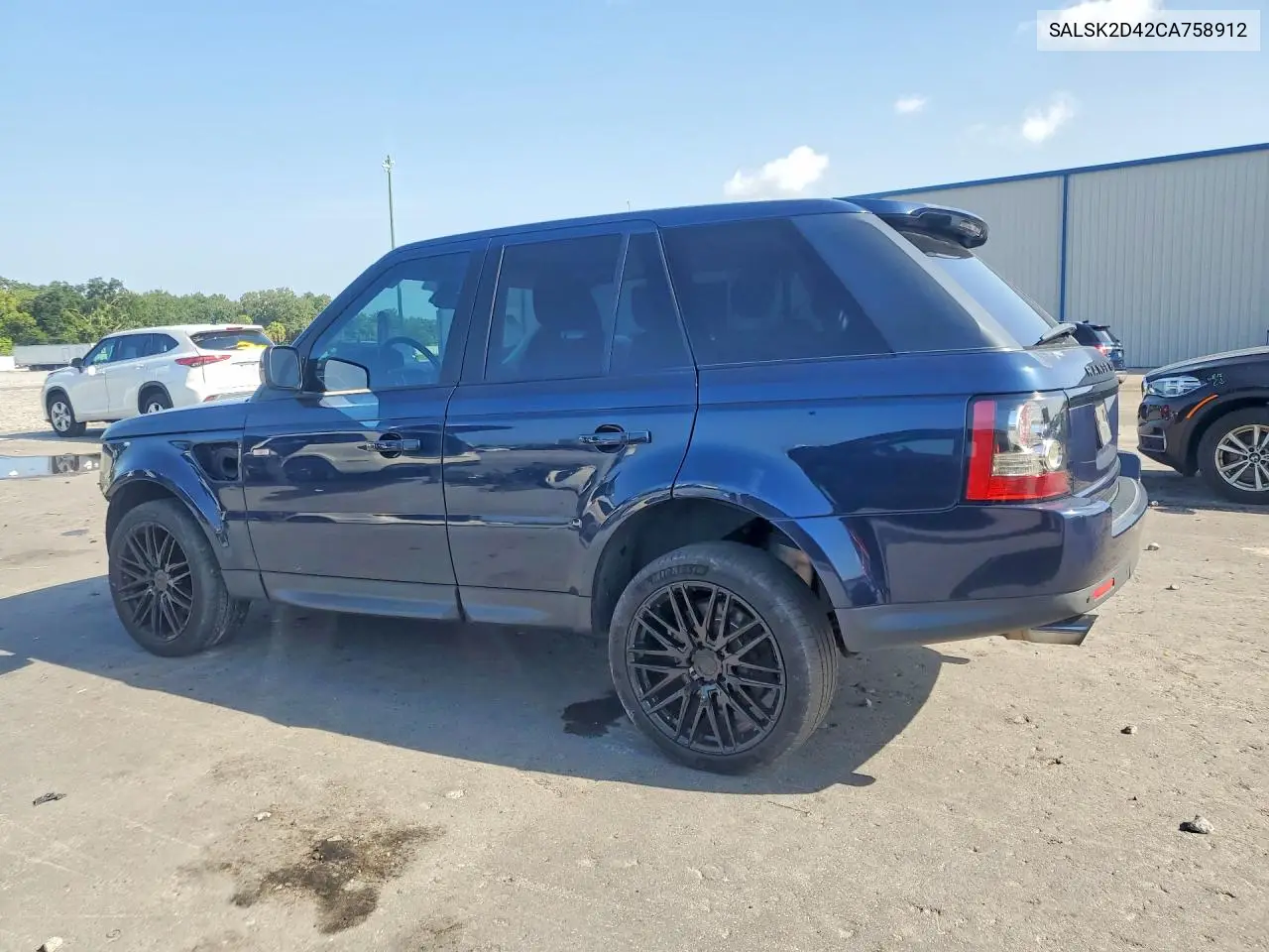 2012 Land Rover Range Rover Sport Hse Luxury VIN: SALSK2D42CA758912 Lot: 61779926