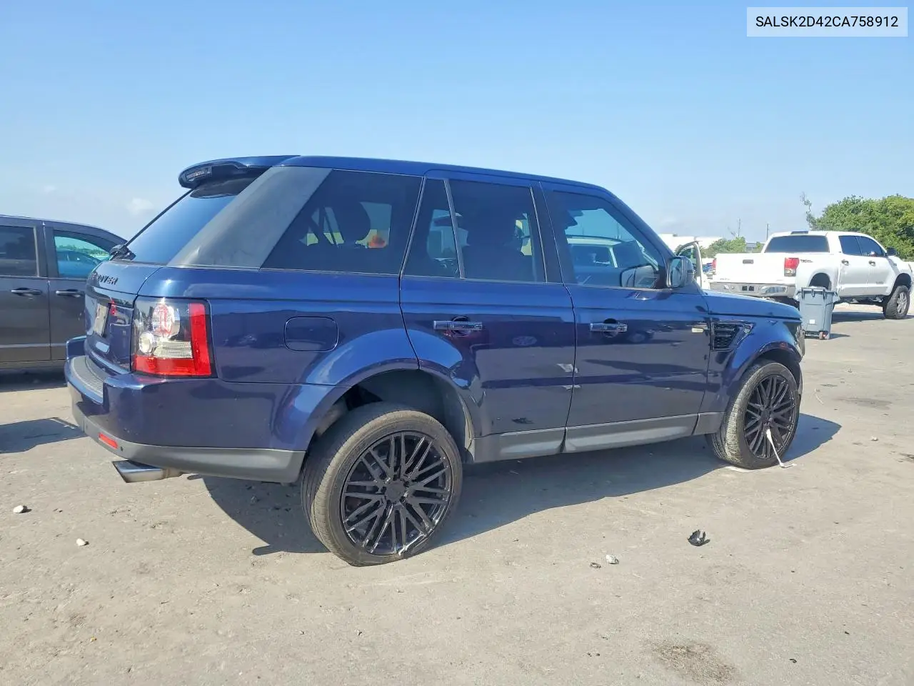 2012 Land Rover Range Rover Sport Hse Luxury VIN: SALSK2D42CA758912 Lot: 61779926