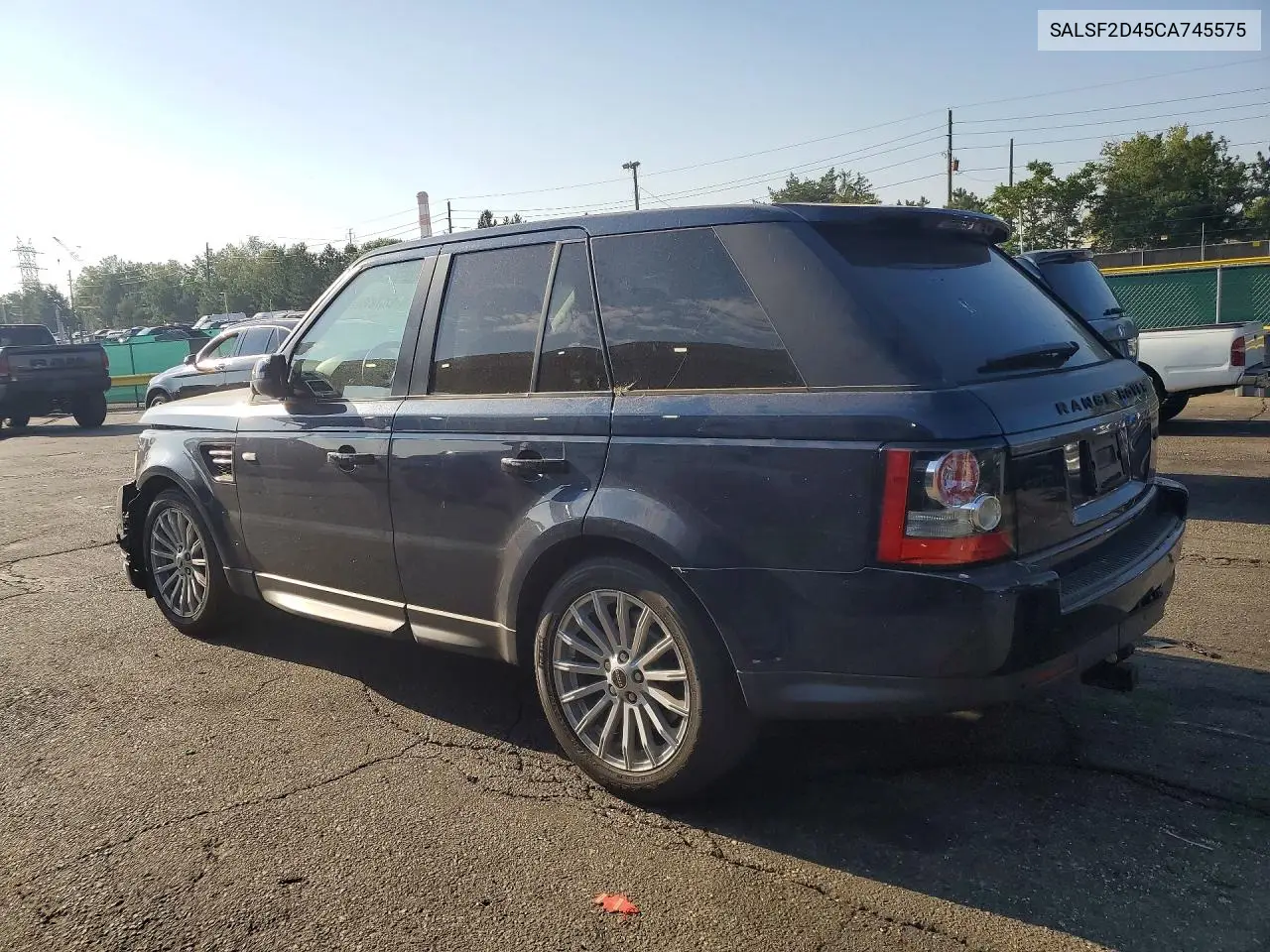 2012 Land Rover Range Rover Sport Hse VIN: SALSF2D45CA745575 Lot: 62070186