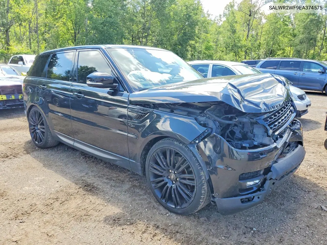 2014 Land Rover Range Rover Sport Hse VIN: SALWR2WF9EA374575 Lot: 60644746