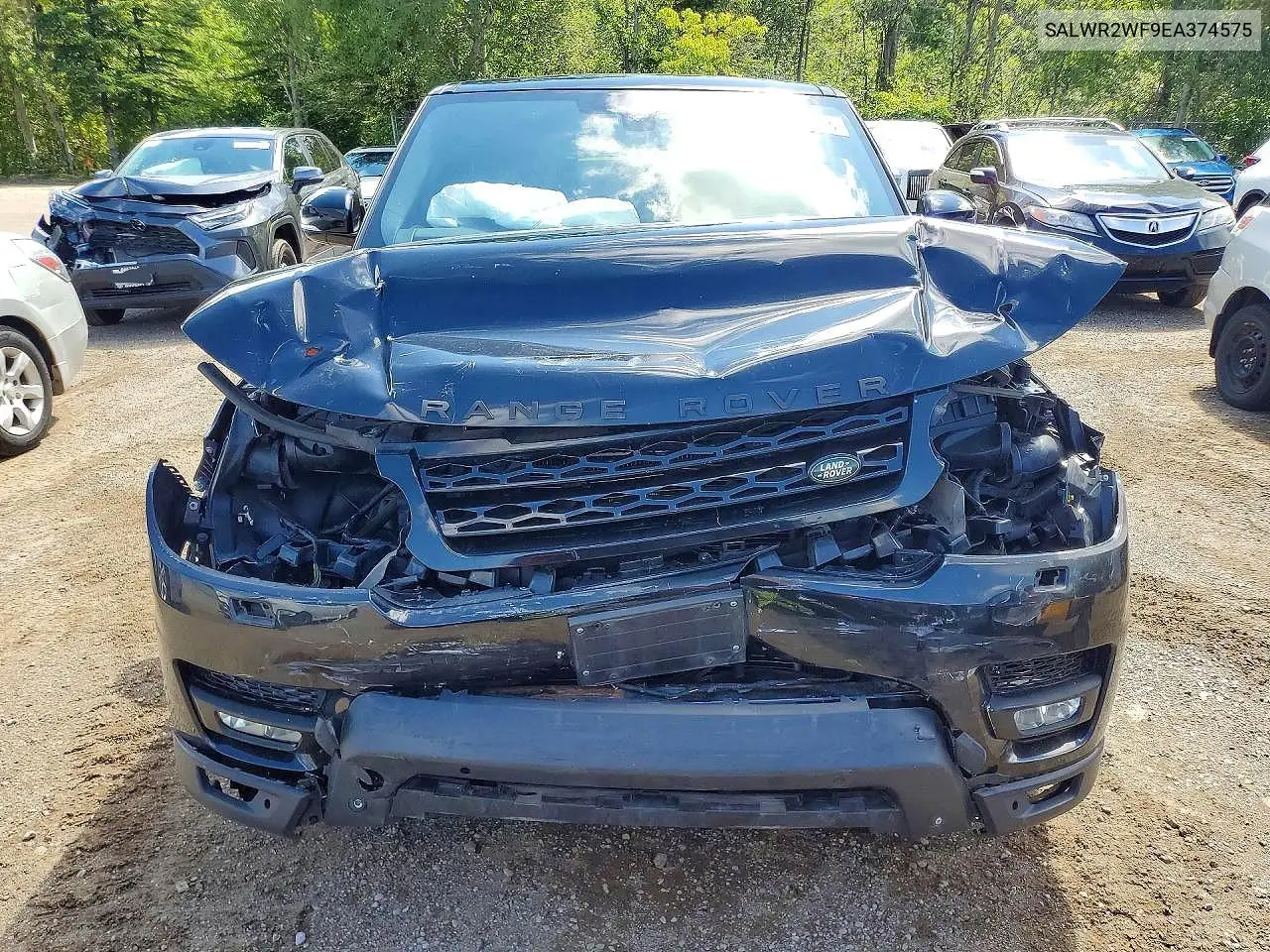 2014 Land Rover Range Rover Sport Hse VIN: SALWR2WF9EA374575 Lot: 60644746