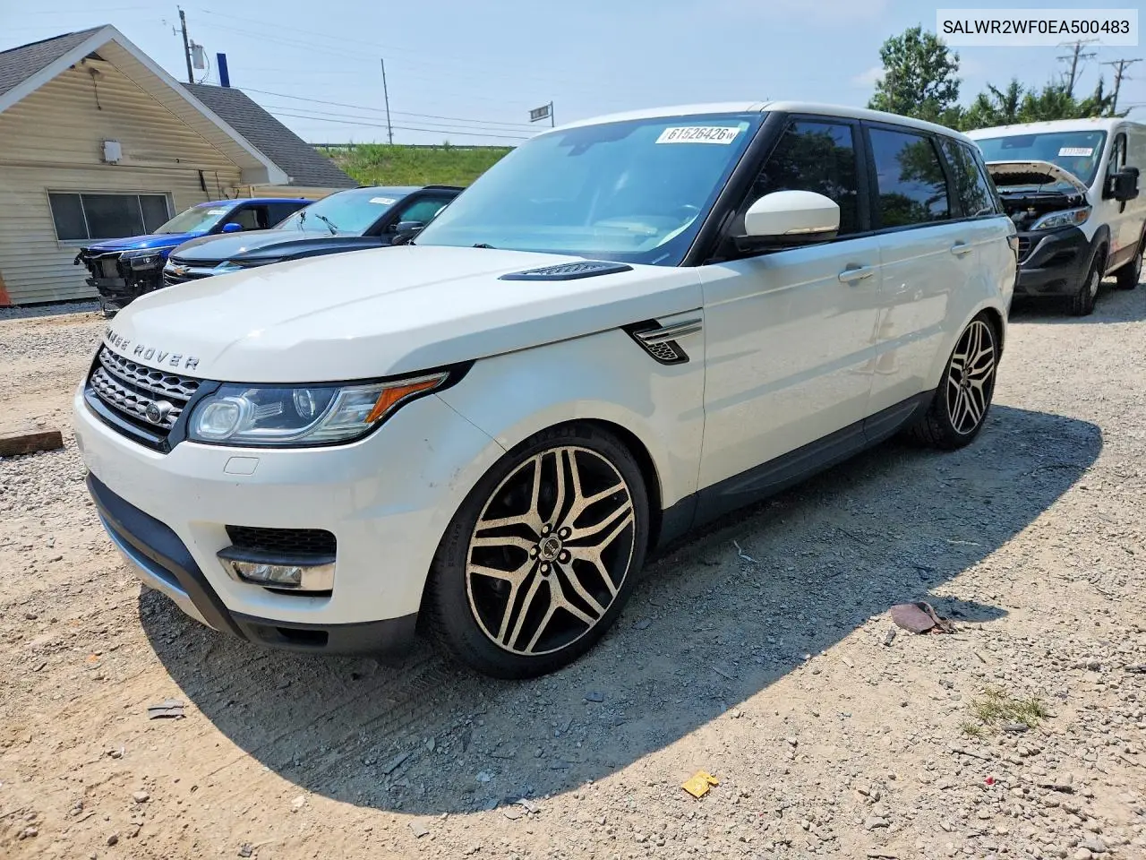 2014 Land Rover Range Rover Sport Hse VIN: SALWR2WF0EA500483 Lot: 61526426