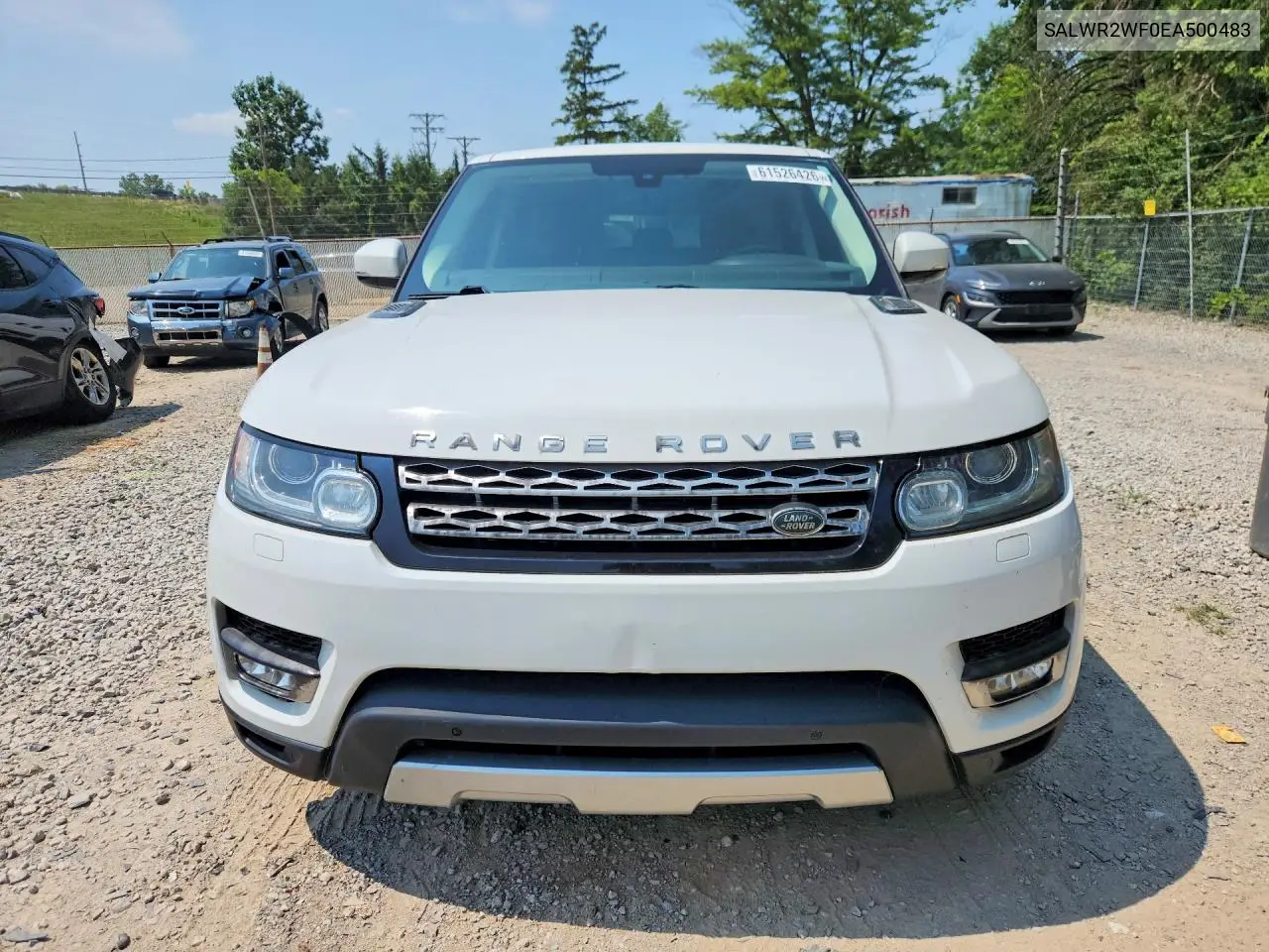 2014 Land Rover Range Rover Sport Hse VIN: SALWR2WF0EA500483 Lot: 61526426