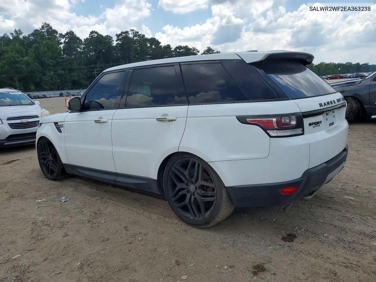 2014 Land Rover Range Rover Sport Hse VIN: SALWR2WF2EA363238 Lot: 85611175