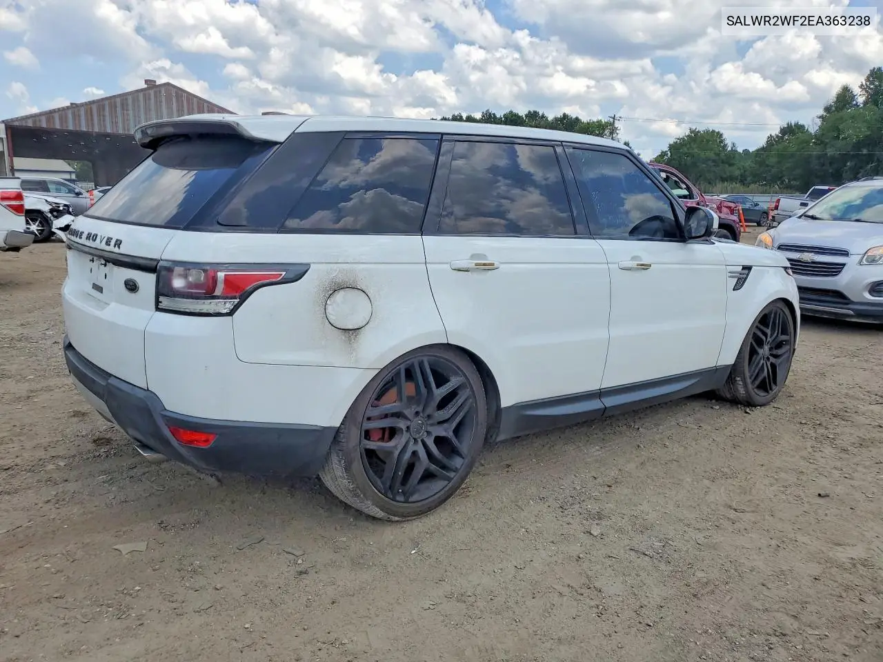 2014 Land Rover Range Rover Sport Hse VIN: SALWR2WF2EA363238 Lot: 85611175