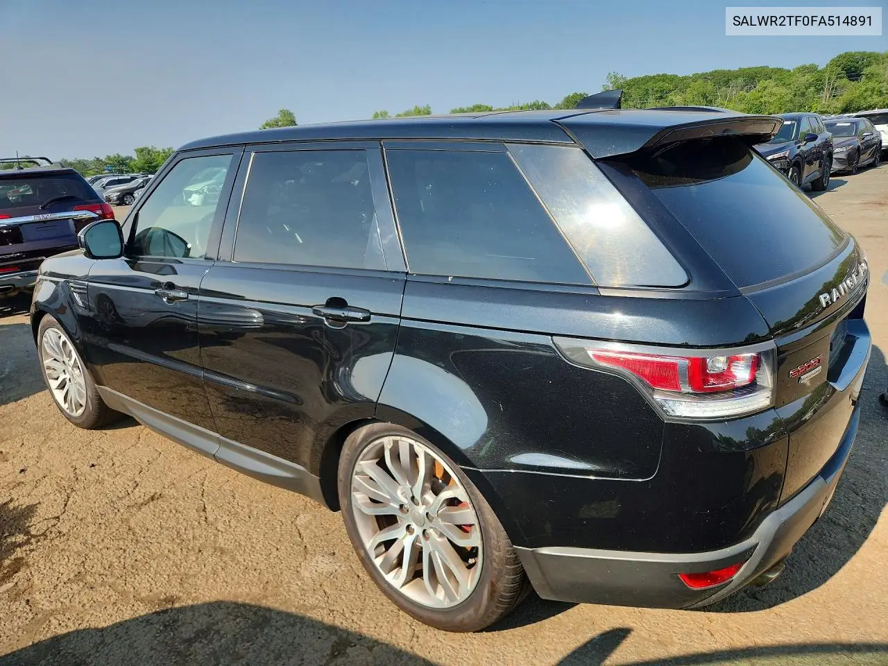 2015 Land Rover Range Rover Sport Sc VIN: SALWR2TF0FA514891 Lot: 60207976