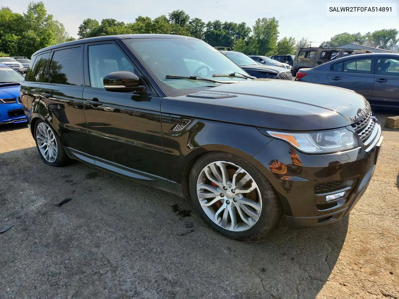 2015 Land Rover Range Rover Sport Sc VIN: SALWR2TF0FA514891 Lot: 60207976
