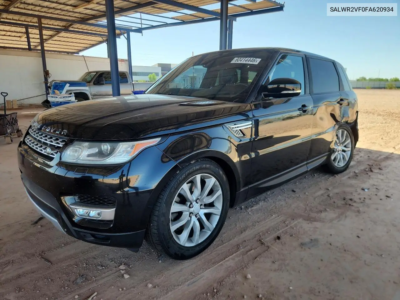 2015 Land Rover Range Rover Sport Hse VIN: SALWR2VF0FA620934 Lot: 60414446
