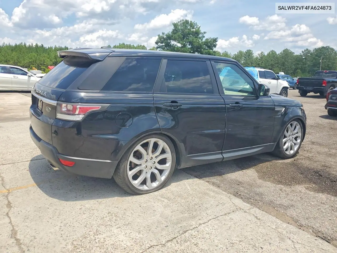 2015 Land Rover Range Rover Sport Hse VIN: SALWR2VF4FA624873 Lot: 60760036