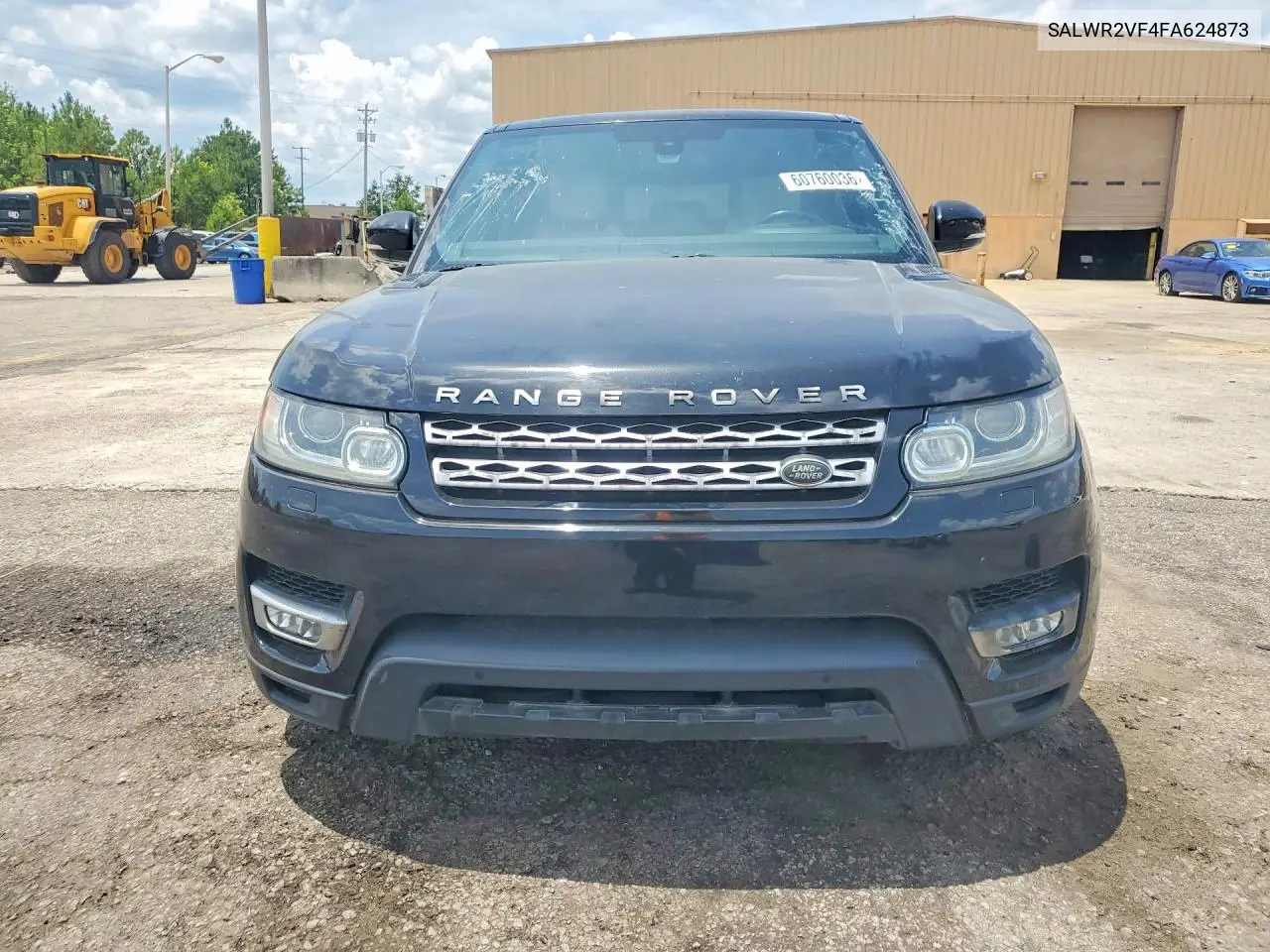2015 Land Rover Range Rover Sport Hse VIN: SALWR2VF4FA624873 Lot: 60760036