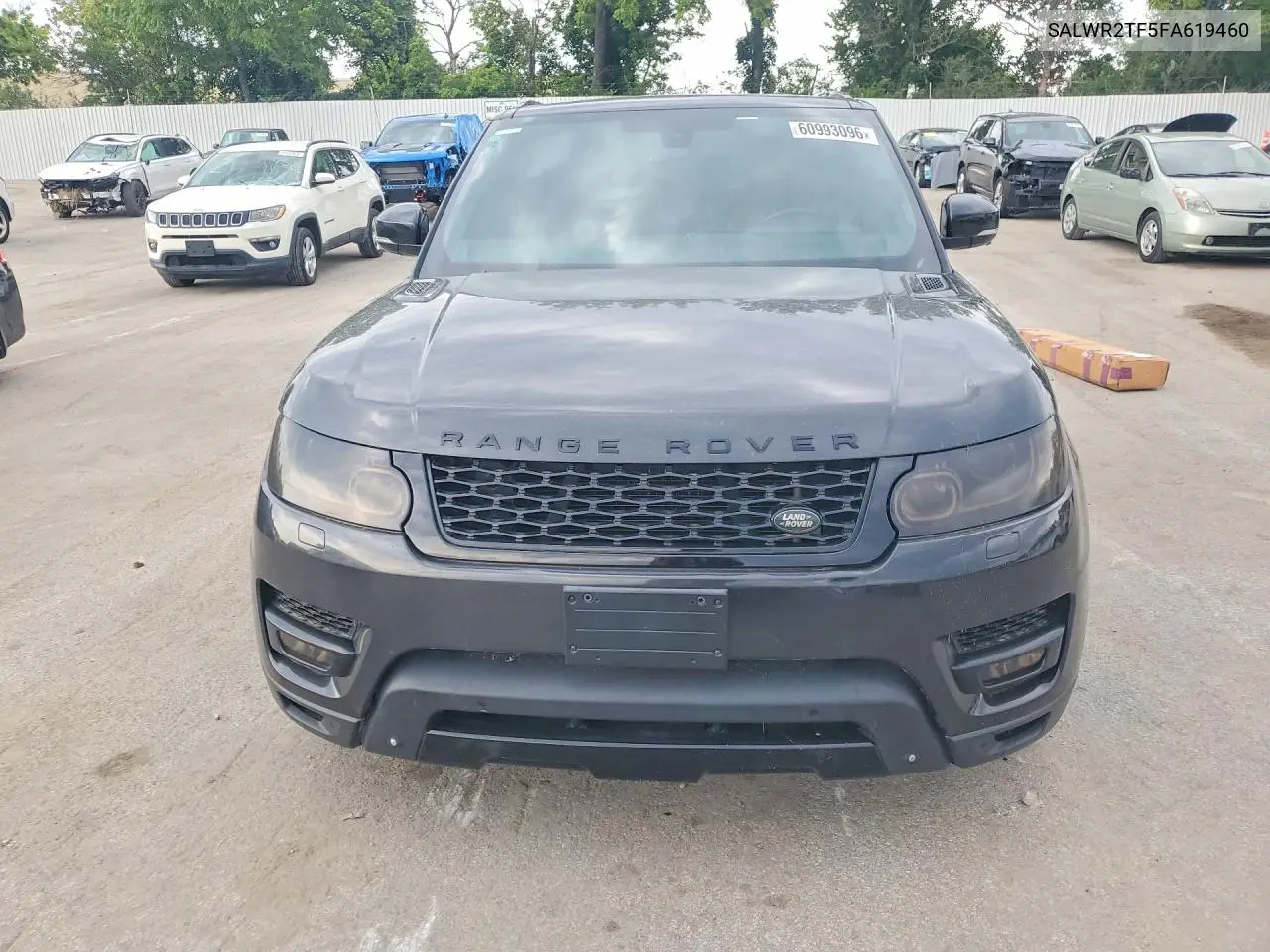 2015 Land Rover Range Rover Sport Sc VIN: SALWR2TF5FA619460 Lot: 60993096