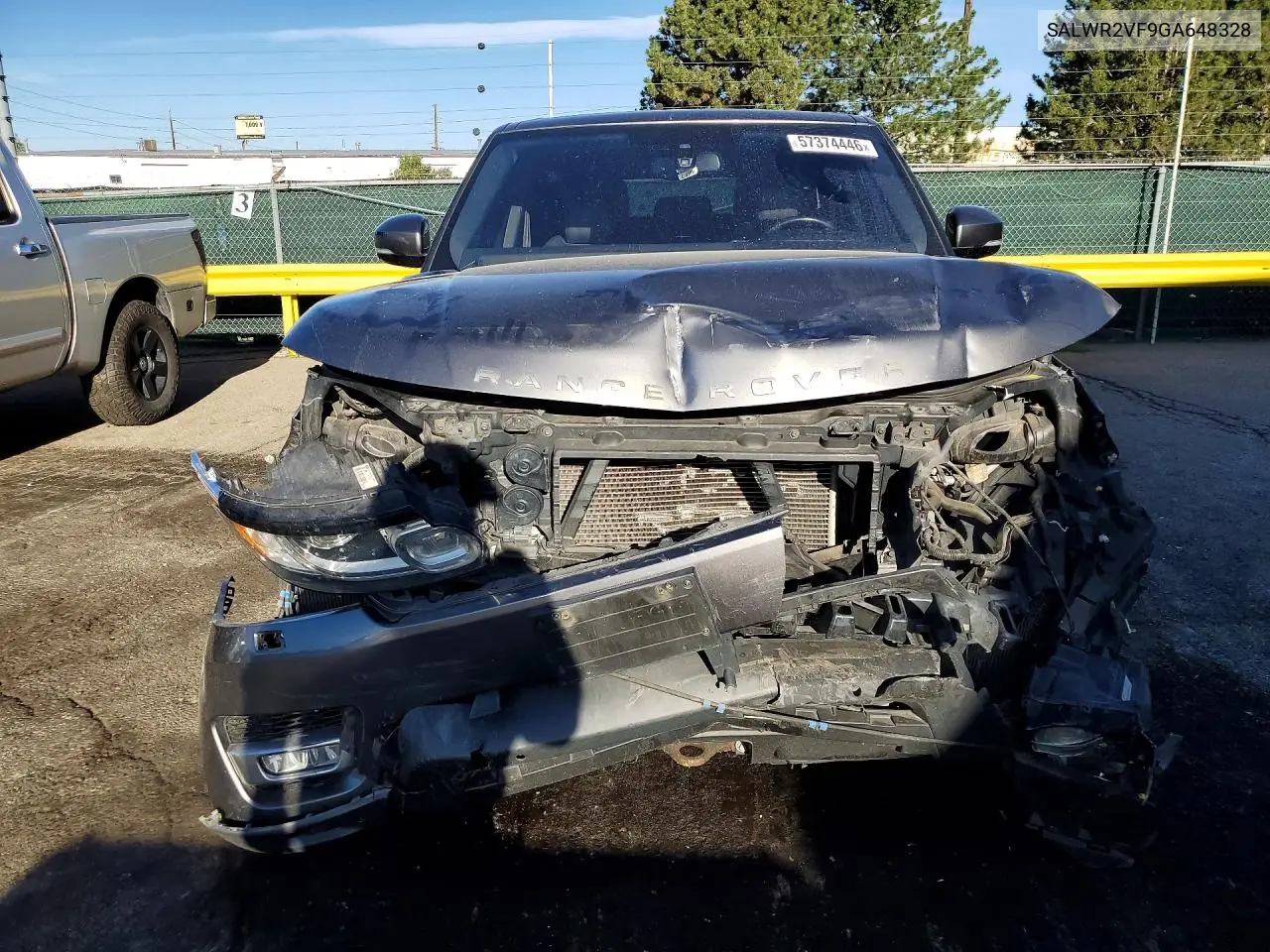 2016 Land Rover Range Rover 4Wd W/Lo VIN: SALWR2VF9GA648328 Lot: 57374446