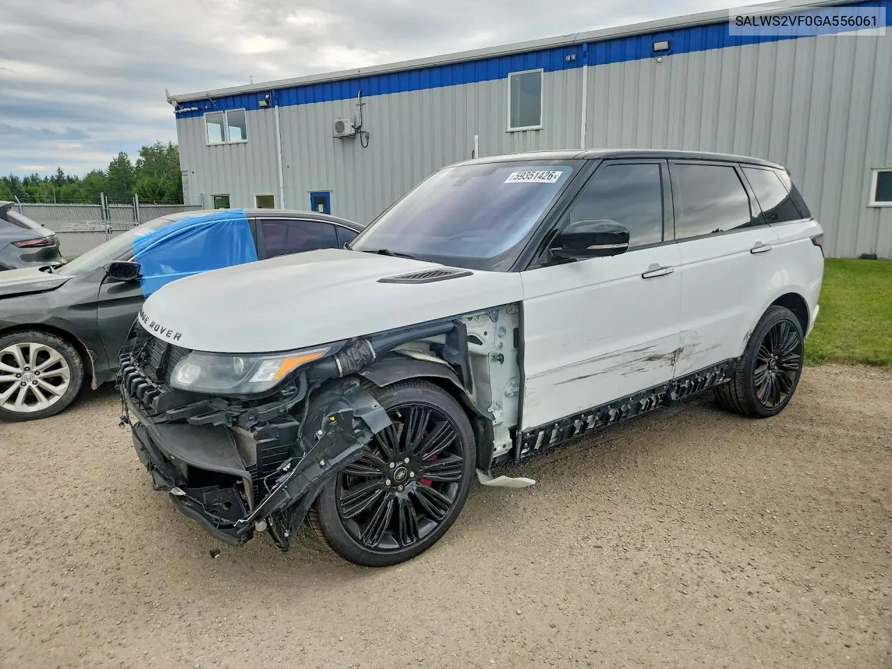 2016 Land Rover Range Rover Sport Hst VIN: SALWS2VF0GA556061 Lot: 59351426