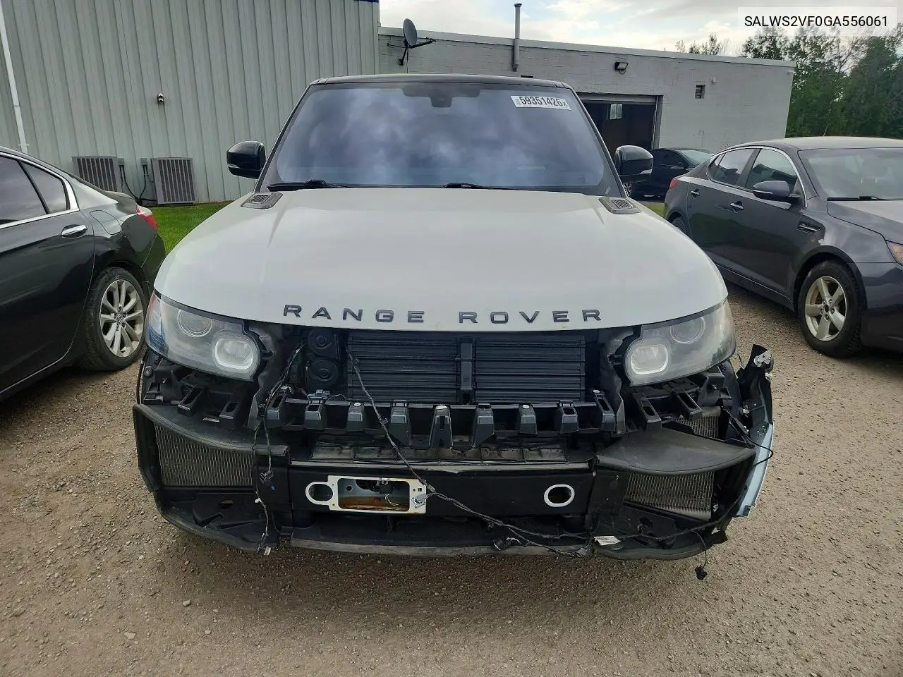 2016 Land Rover Range Rover Sport Hst VIN: SALWS2VF0GA556061 Lot: 59351426