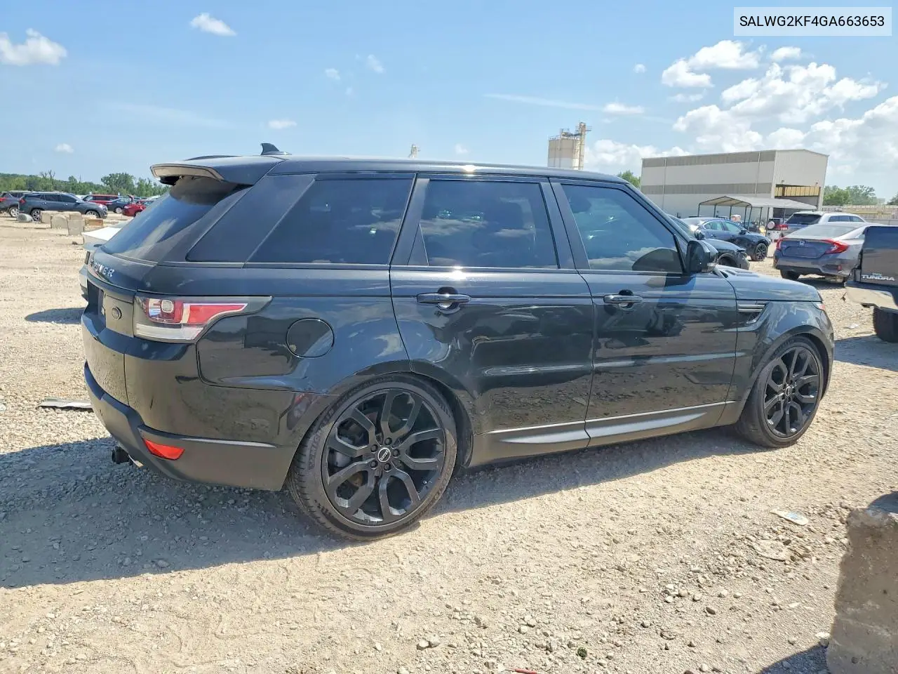 2016 Land Rover Range Rover Sport Se VIN: SALWG2KF4GA663653 Lot: 60265666