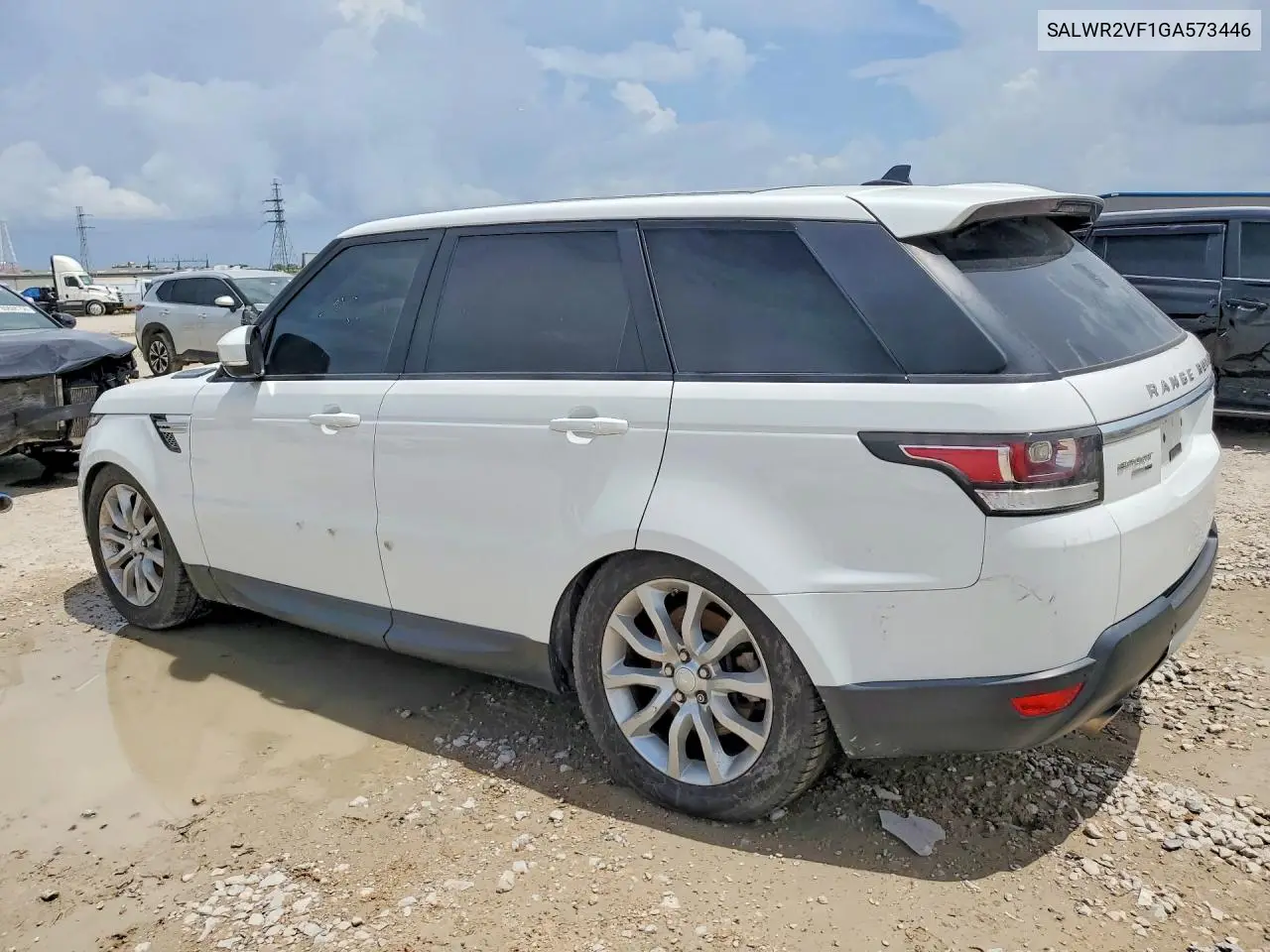 2016 Land Rover Range Rover Sport Hse VIN: SALWR2VF1GA573446 Lot: 60518656