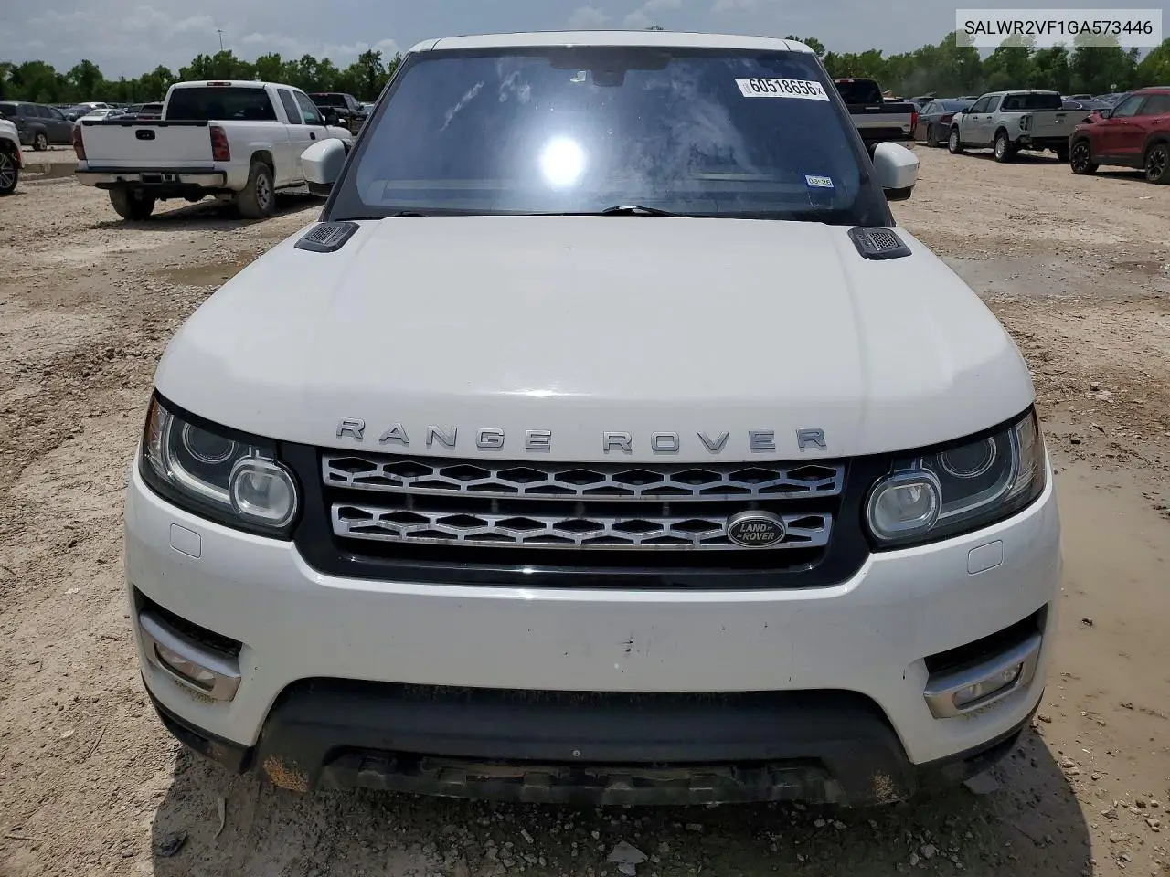 2016 Land Rover Range Rover Sport Hse VIN: SALWR2VF1GA573446 Lot: 60518656
