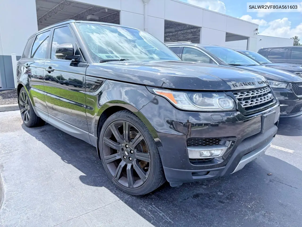 2016 Land Rover Range Rover Sport Hse VIN: SALWR2VF8GA561603 Lot: 60650686