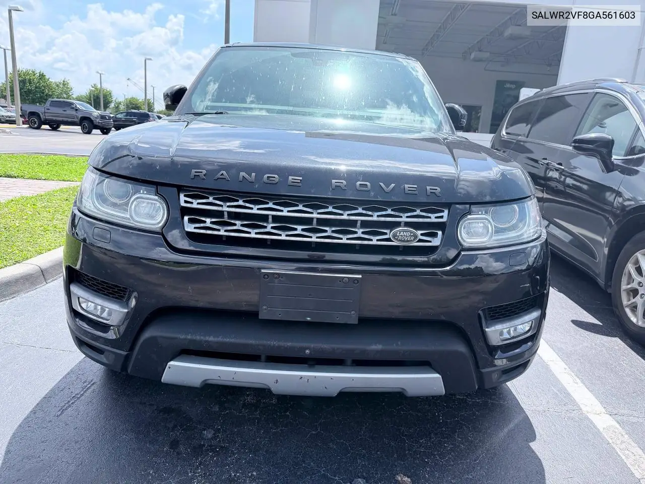 2016 Land Rover Range Rover Sport Hse VIN: SALWR2VF8GA561603 Lot: 60650686
