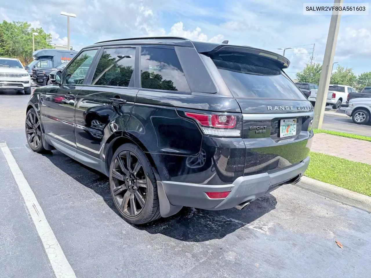 2016 Land Rover Range Rover Sport Hse VIN: SALWR2VF8GA561603 Lot: 60650686