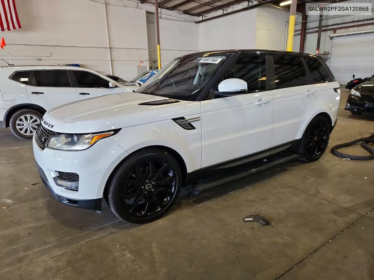 2016 Land Rover Range Rover Sport Hse VIN: SALWR2PF2GA120868 Lot: 60807966