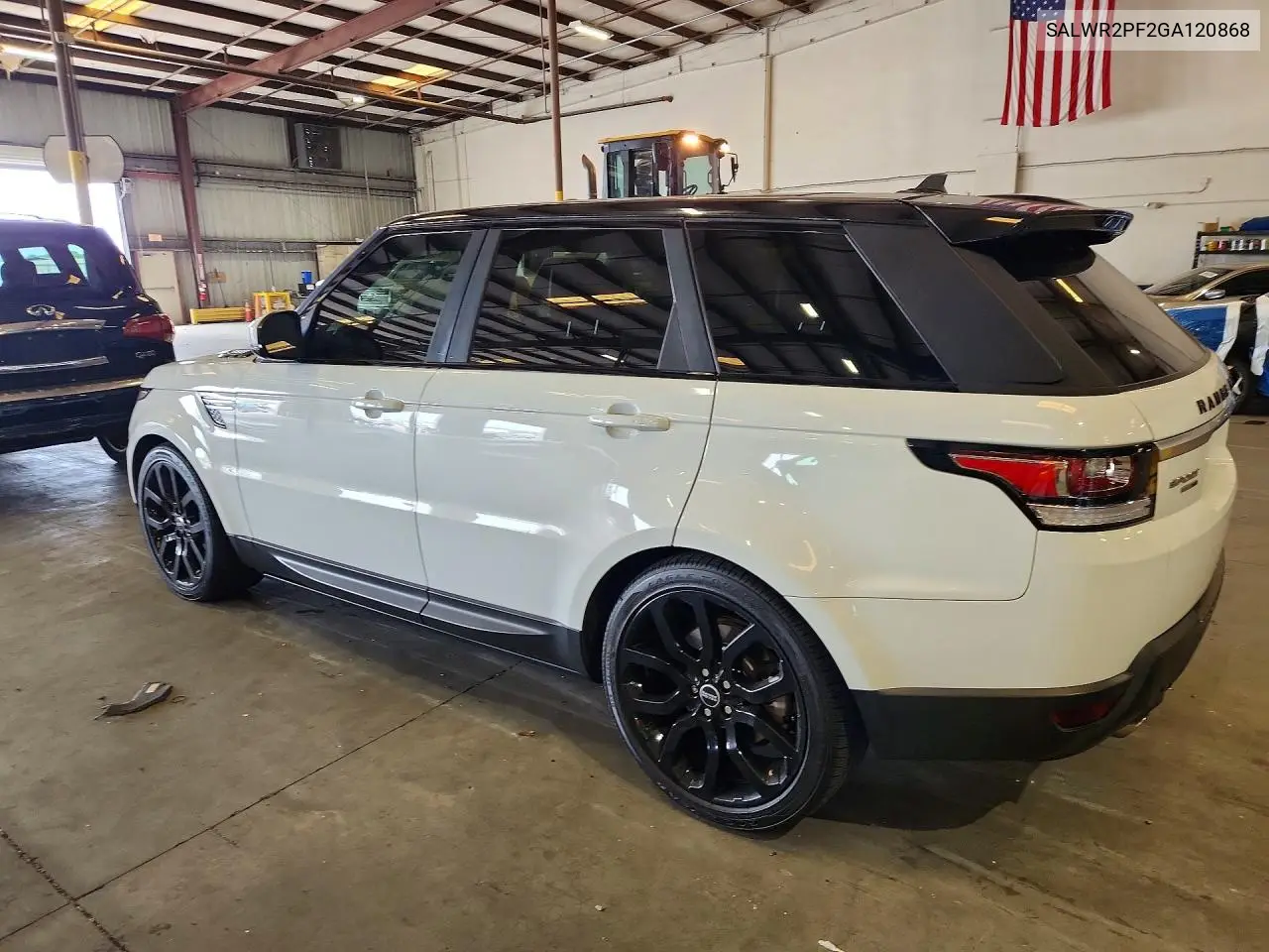 2016 Land Rover Range Rover Sport Hse VIN: SALWR2PF2GA120868 Lot: 60807966