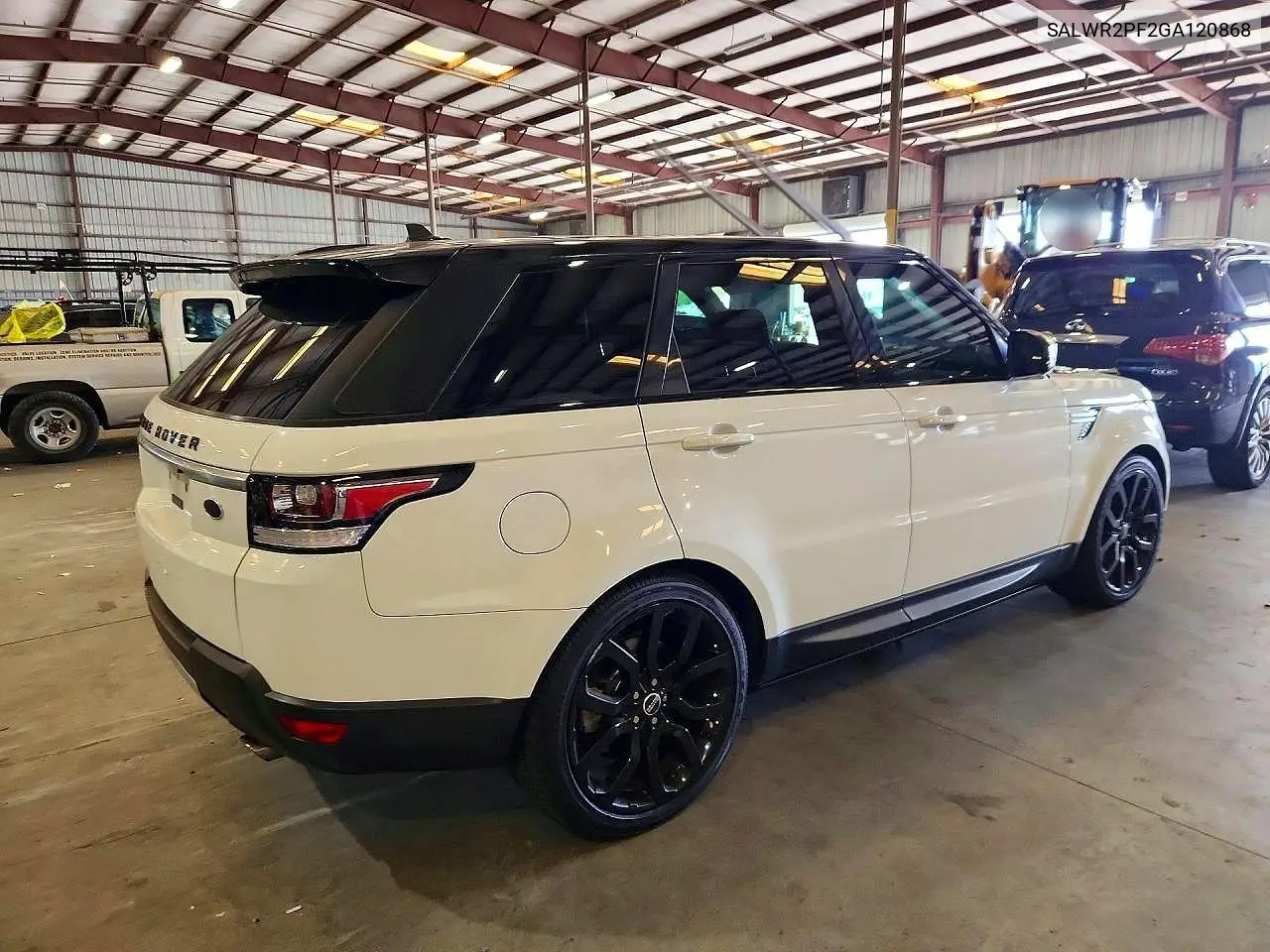 2016 Land Rover Range Rover Sport Hse VIN: SALWR2PF2GA120868 Lot: 60807966