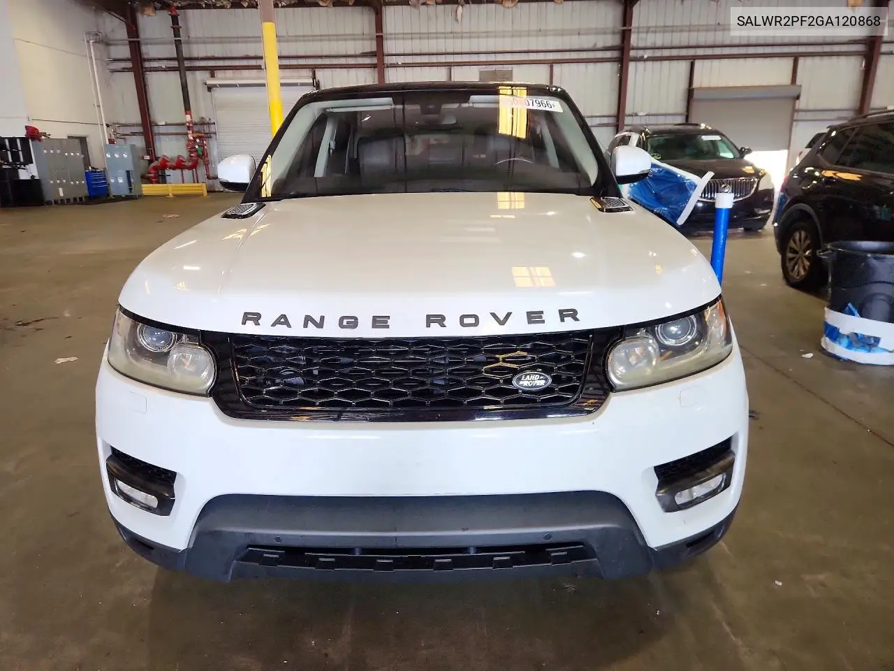 2016 Land Rover Range Rover Sport Hse VIN: SALWR2PF2GA120868 Lot: 60807966