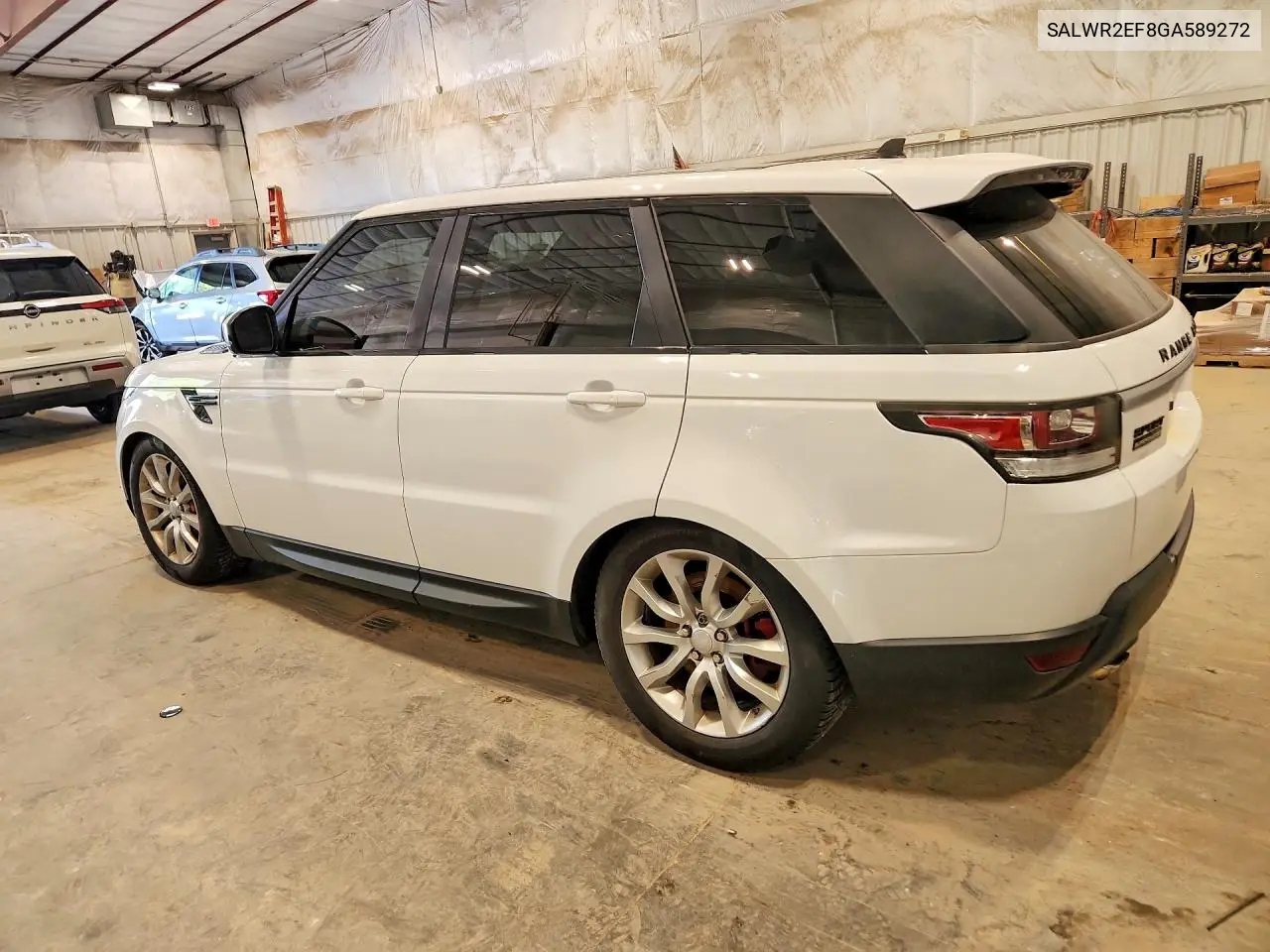 2016 Land Rover Range Rover Sport Sc VIN: SALWR2EF8GA589272 Lot: 60990136