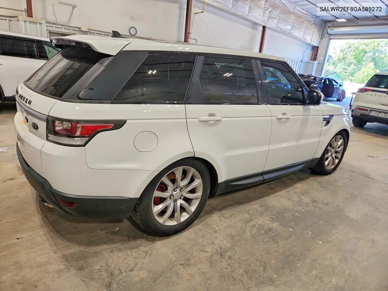 2016 Land Rover Range Rover Sport Sc VIN: SALWR2EF8GA589272 Lot: 60990136