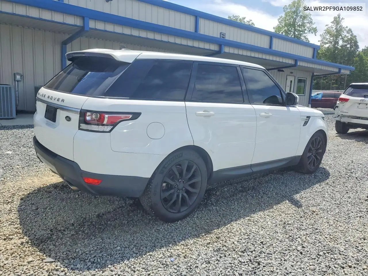 2016 Land Rover Range Rover Sport Hse VIN: SALWR2PF9GA109852 Lot: 61772046