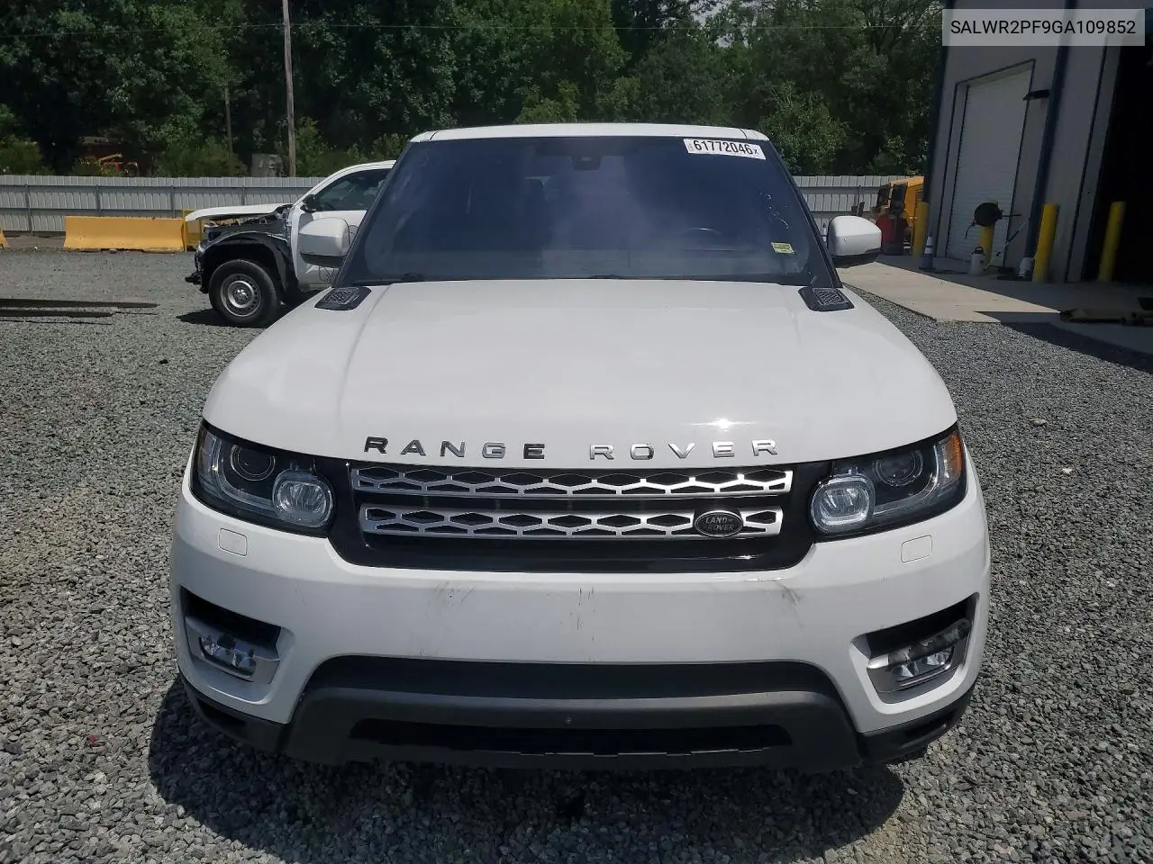 2016 Land Rover Range Rover Sport Hse VIN: SALWR2PF9GA109852 Lot: 61772046